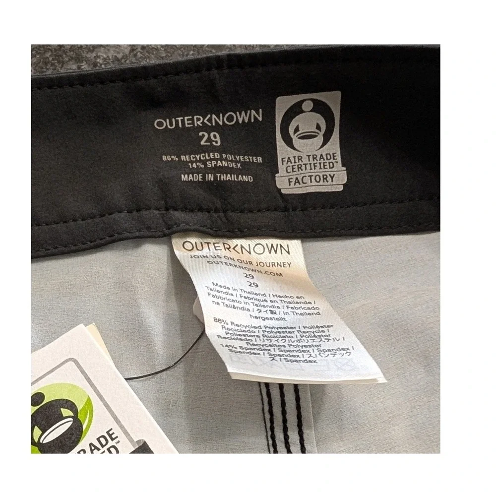 Outerknown Mens 29 Nomadic Board Shorts Striped Swim Trunk NWTs beach surfer‎